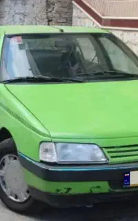 پژو روآ ۱۳۸۸ تاکسی سبز دوگانه