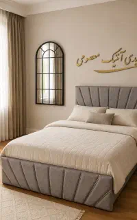 تختخواب 120در200مدل خورشیدی
