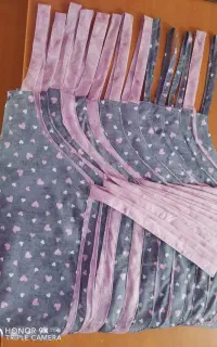 پیشبند دو رو، سه لایه