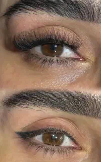 (آف ویژه)اکستنشن مژه،لیفت لمینت مژه، و بافت مو