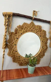 مکرومه آینه