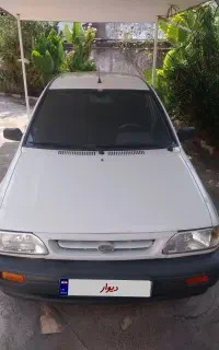 پراید مدل ۸۹ بیرنگ شاسی جلو عقب سالم