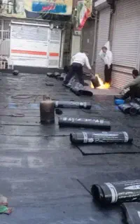 آسفالت ایزوگام محمدی نصب تعمیرحتی نیم متر