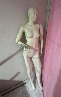 مانکن زنونه فایبر گلاس