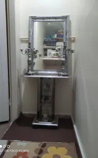 بوفه و آیینه شمعدان