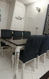 میز غذاخوری منبت