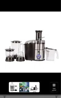 اب میوه گیری اریکسون چهار کاره 1200وات نو