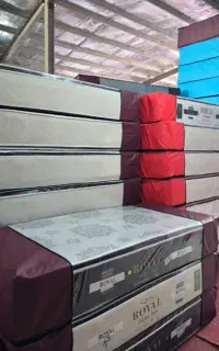 تشک رویال فنر ریز پد دار و یاتاک ۲نفره