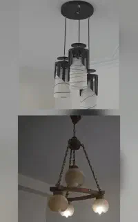 2عدد لوستر کاملآ سالم و بدون ایراد در حد کاملآ نو