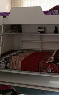 تختخواب ۲طبقه تاشو نوجوان جنس ترک وارداتی