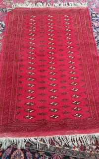قالیچه ترکمن قدیمی سالم سالم