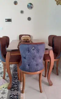 میز ناهارخوری چوب راش.
