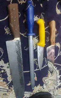 چاقو و چاقو تیز کن نو