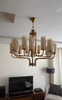 لوستر ۱۶ شاخه در حد نو