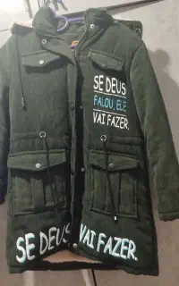 کاپشن با پافر