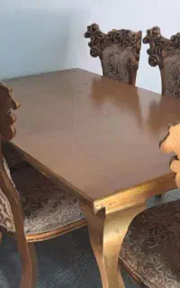میز ناهارخوری سلطنتی ۶ نفره