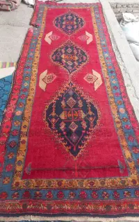 فرش کناره دست باف