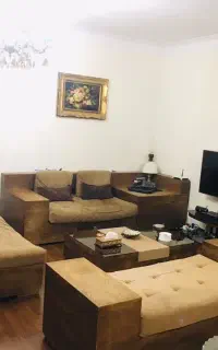 مبل راحتی ۹ نفره همراه سوفا و دکور کنج