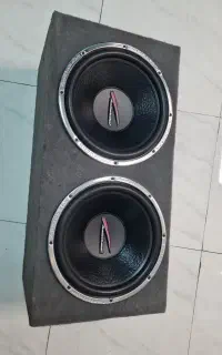دوبل ساب 15 اینچ 500 وات آدیوبان Audiobahn با باکس