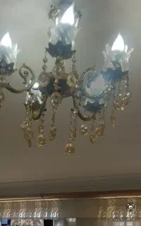 فروش لوستر برنز درحد صفر خالص برونز