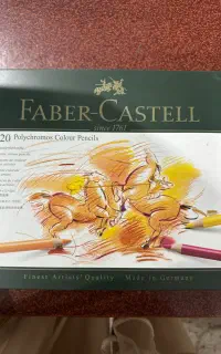 مداد رنگی ۱۲۰ رنگ فابرکاستل polychromos