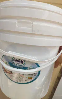 سطل بزرگ پنیر سالم و نو