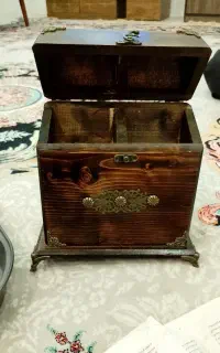 جایی قاشق چنگال چوبی سنتی