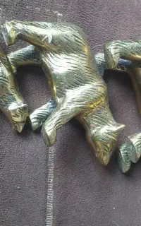 مجسمه برنجی
