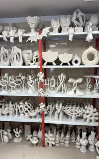 انواع شمعدان مجسمه پلی استری