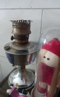 چراغ آبی سوزانگلیسی حک شده