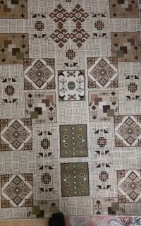 فرش گلیم ماشینی