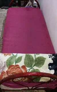 ۲عدد تخت یکنفره با تشک