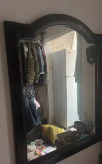 آینه چوبی