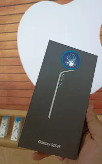 سامسونگ s25 fe جت بلک 256گیگ اکبند
