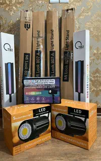 ست نور پردازی آتلیه و تولید محتوا