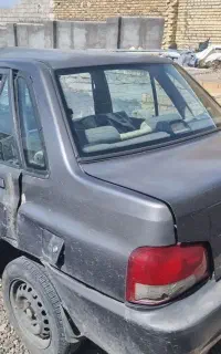 پراید تصادفی ۸۸ لاستیکها نو بازدید استان رنجان