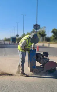 برش آسفالت ( دستگاه کاتر )