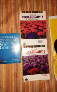کتاب گرامر زبان و Focous on Vocabulary