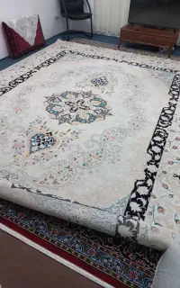 یک عدد فرش ۱۲ متری به شدت تمیز