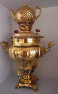 سماور برنجی سنگین