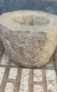 هاون قدیمی بزرگ