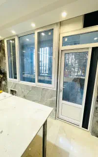 تولید درب و پنجره دوجداره (انواع توری پلیسه کشویی)