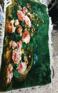 تابلو فرش خاص و شیک وعالی و تمیز بافته شده