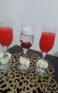 شمع حنابندان همراه با شمع کوچیک