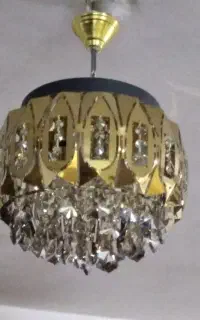 سه عدد لوستر نو کریستالی