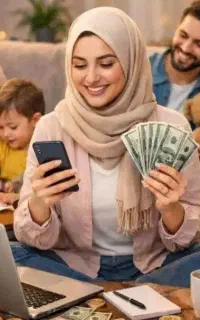 کار درمنزل با گوشی برای خانم ها با درآمد بالا