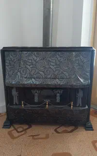 بخاری گازی بسیار شیک طرح شومینه