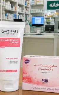 روشن کننده بدن بیوممتیک(کرم تخصصی+صابون)