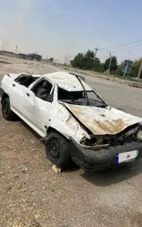 پراید ۹۴ تصادفی