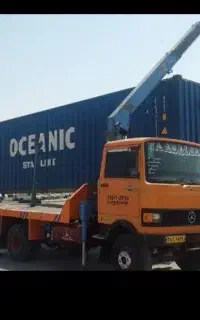 خدمات جرثقیل و حمل با دکل بلند